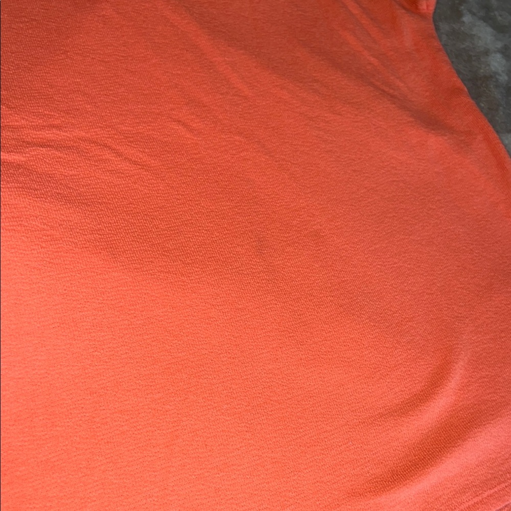 a:glow Coral Wrap Tie Front Maternity Blouse - Picture 6 of 6
